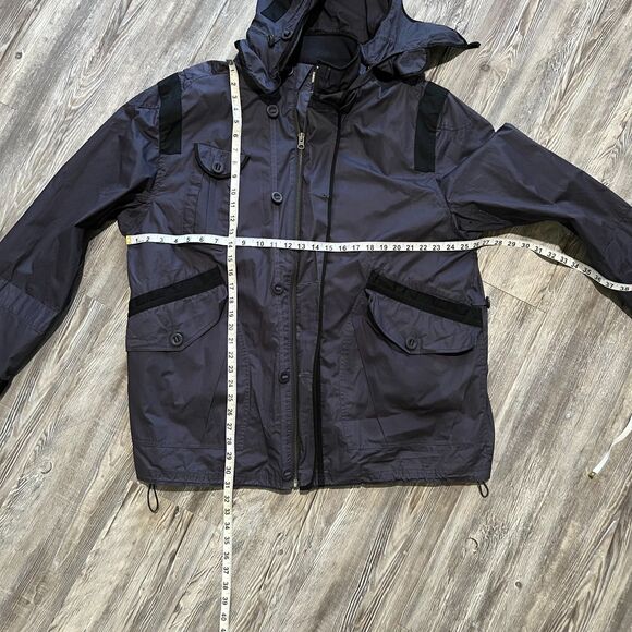French Connection Dark Slate Hooded Parka Jacket XL - Picture 4 of 9